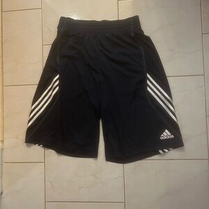 Adidas Men's Navy Blue Athletic Shorts
